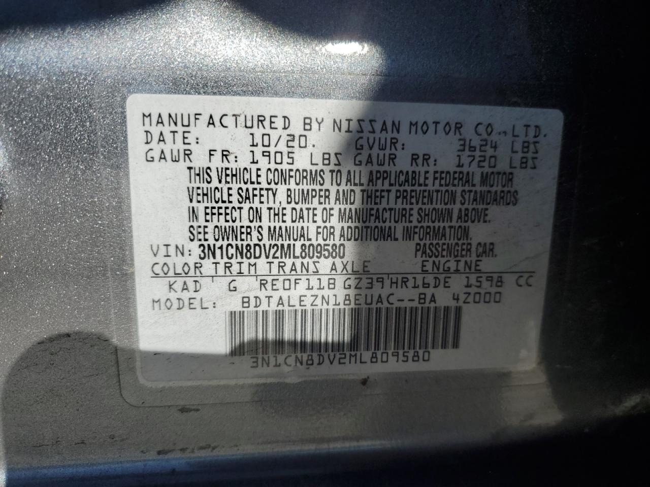 2021 Nissan Versa - Image 12