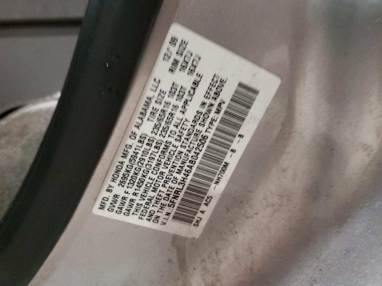 2010 Honda Odyssey - Image 14