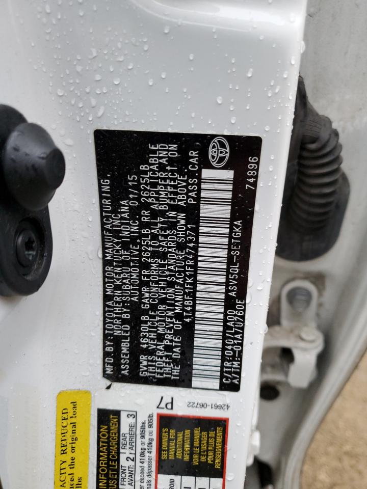 2015 Toyota Camry - Image 12