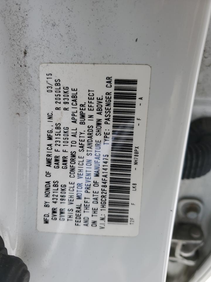 VIN 1HGCR2F84FA141475 2015 HONDA ACCORD no.12