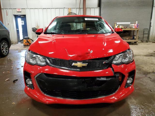  CHEVROLET SONIC 2017 Червоний