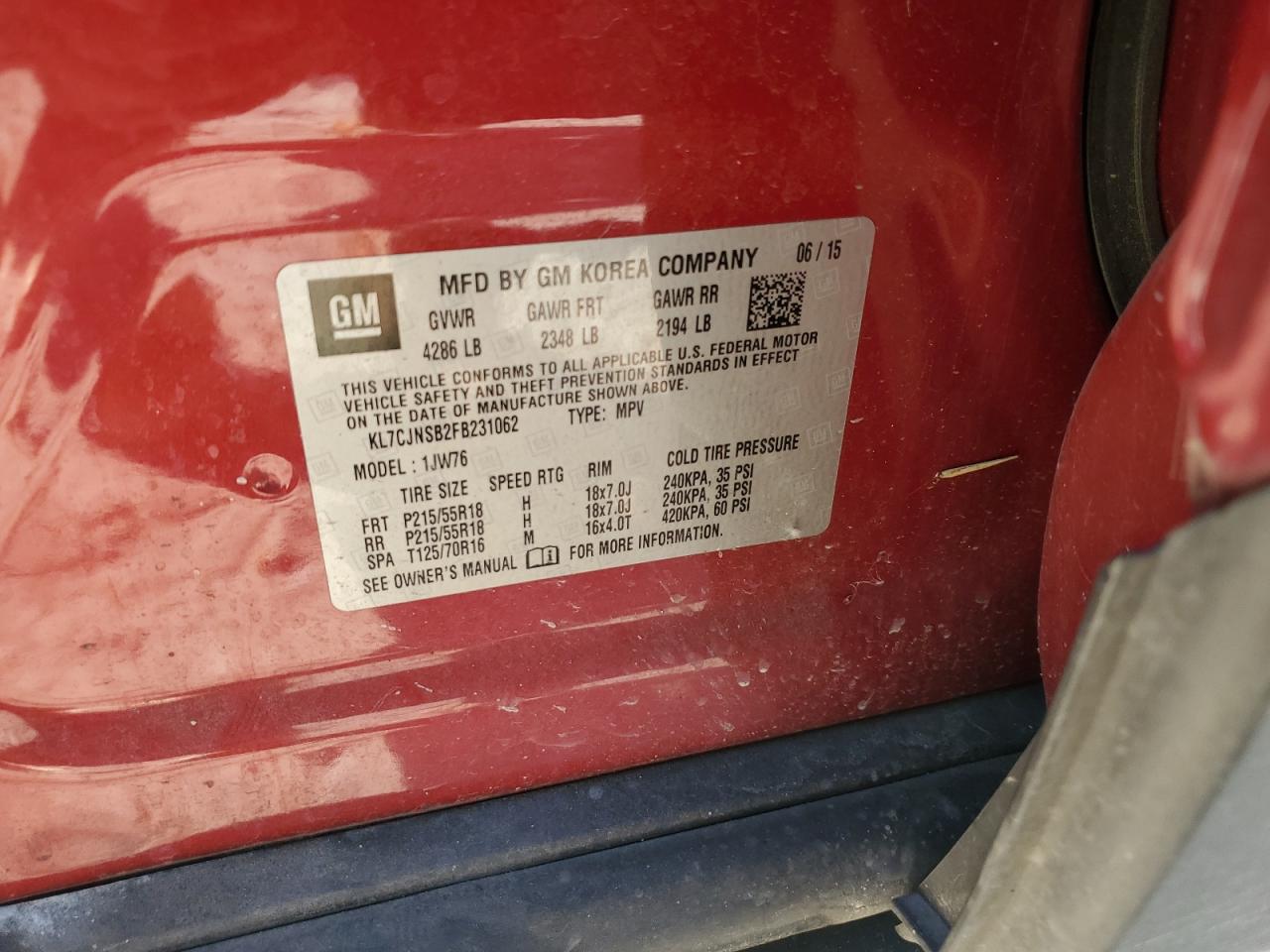 2015 Chevrolet Trax - Image 13