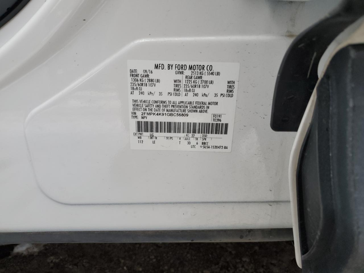 2016 Ford Edge - Image 13
