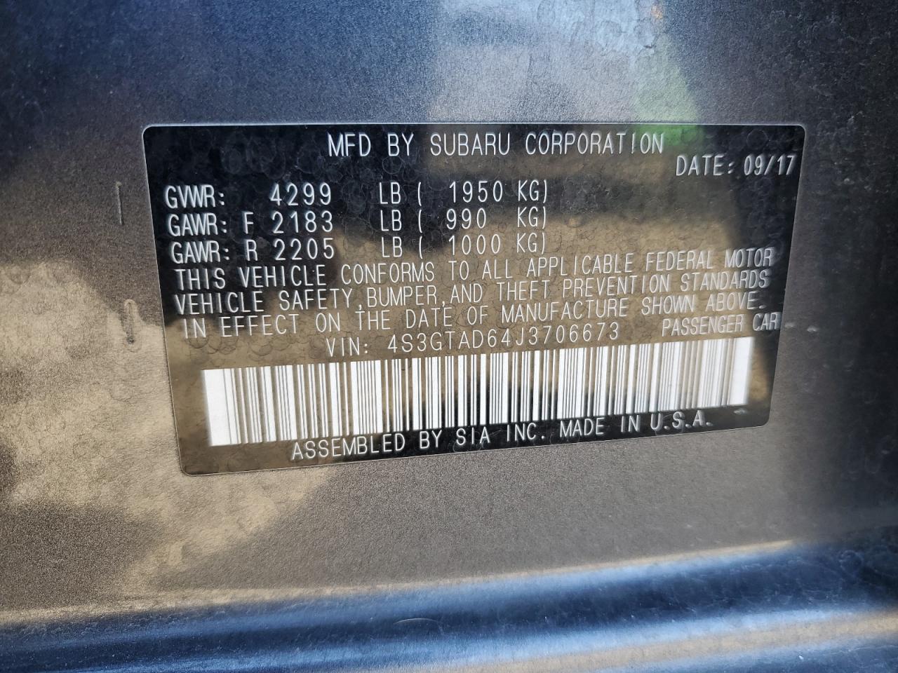 2018 Subaru Impreza - Image 12