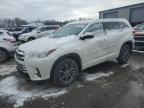 2018 Toyota Highlander Se продається в Duryea, PA - Front End