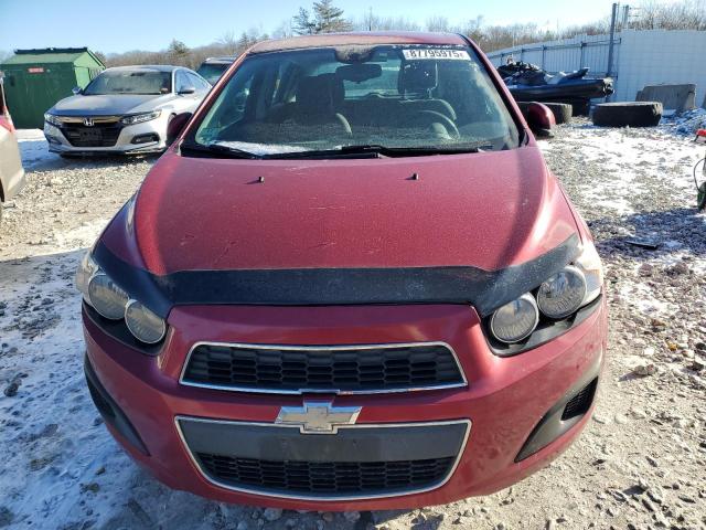  CHEVROLET SONIC 2012 Czerwony