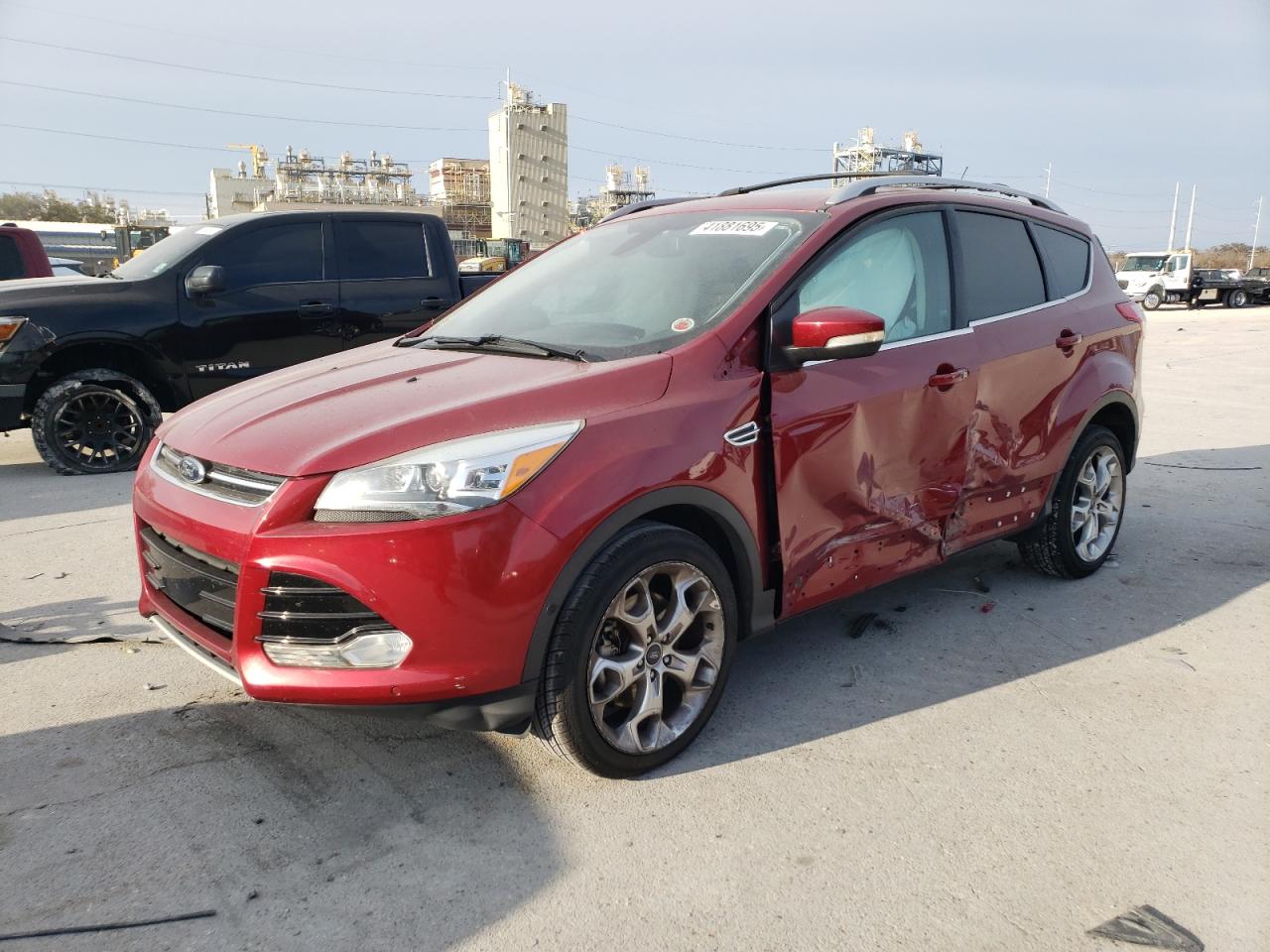2015 Ford Escape Titanium на продаже в New Orleans, LA - Side