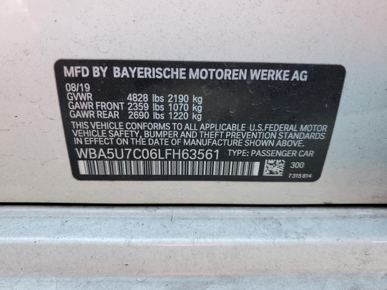 2020 BMW M3 - Image 12
