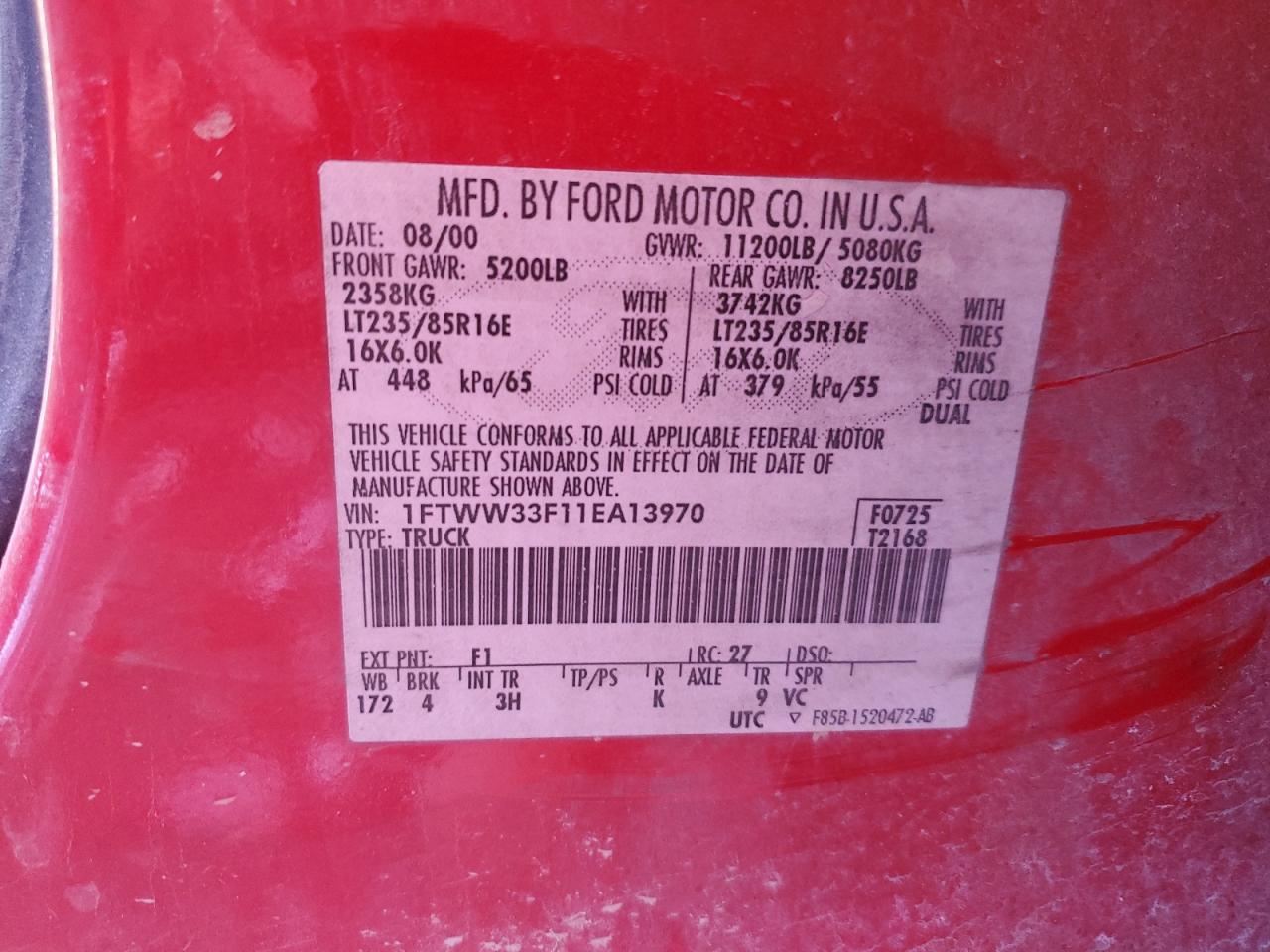 2001 Ford F350 - Image 13