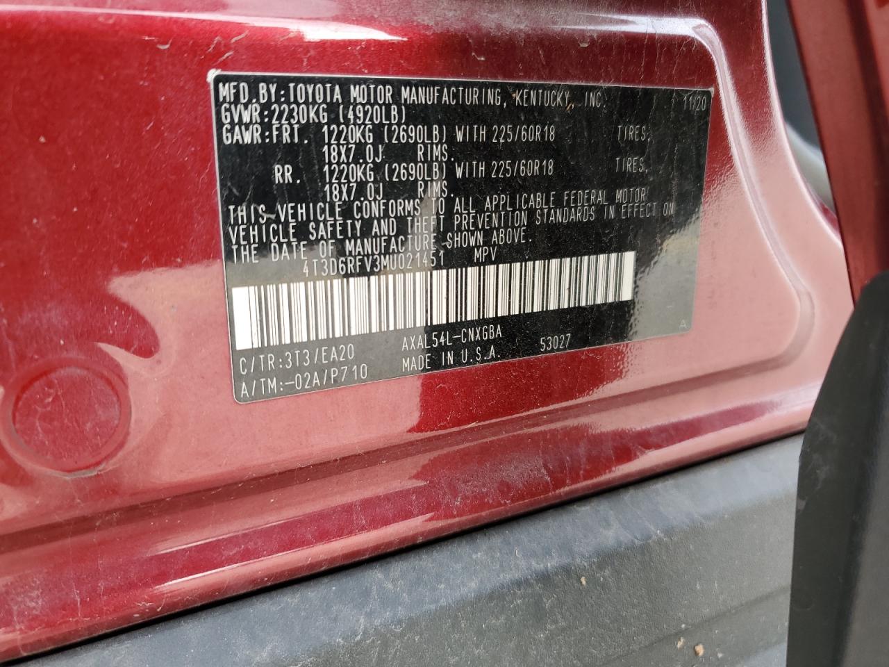 2021 Toyota RAV 4 - Image 15