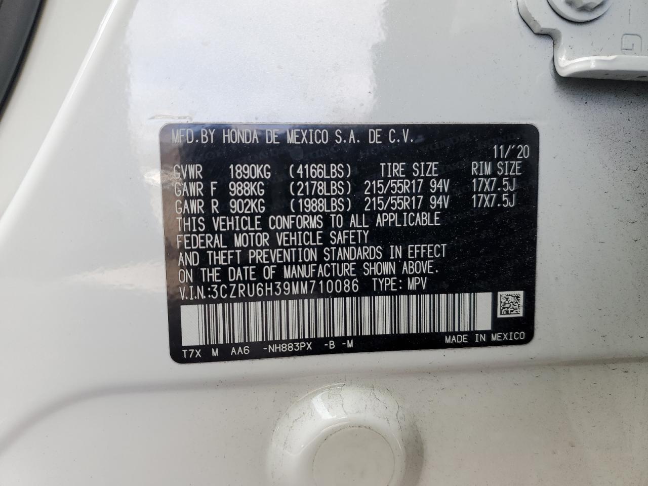 2021 Honda HR-V - Image 14