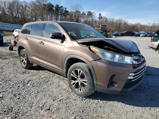  TOYOTA HIGHLANDER 2018 Коричневый