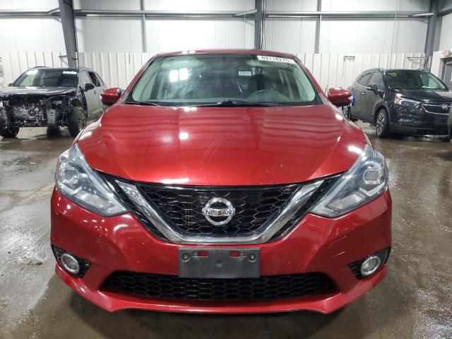  NISSAN SENTRA 2017 Червоний
