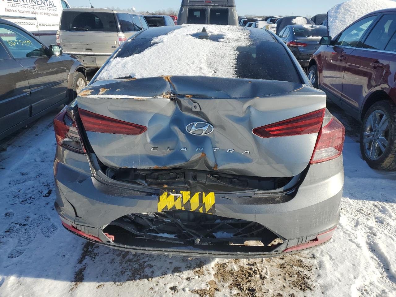 2019 Hyundai Elantra Sel VIN: 5NPD84LF0KH457138 Lot: 88302365