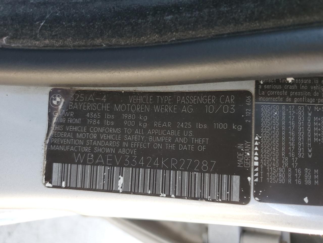 2004 BMW 3er - Image 12