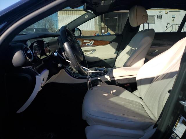 Sedans MERCEDES-BENZ E-CLASS 2017 Czarny
