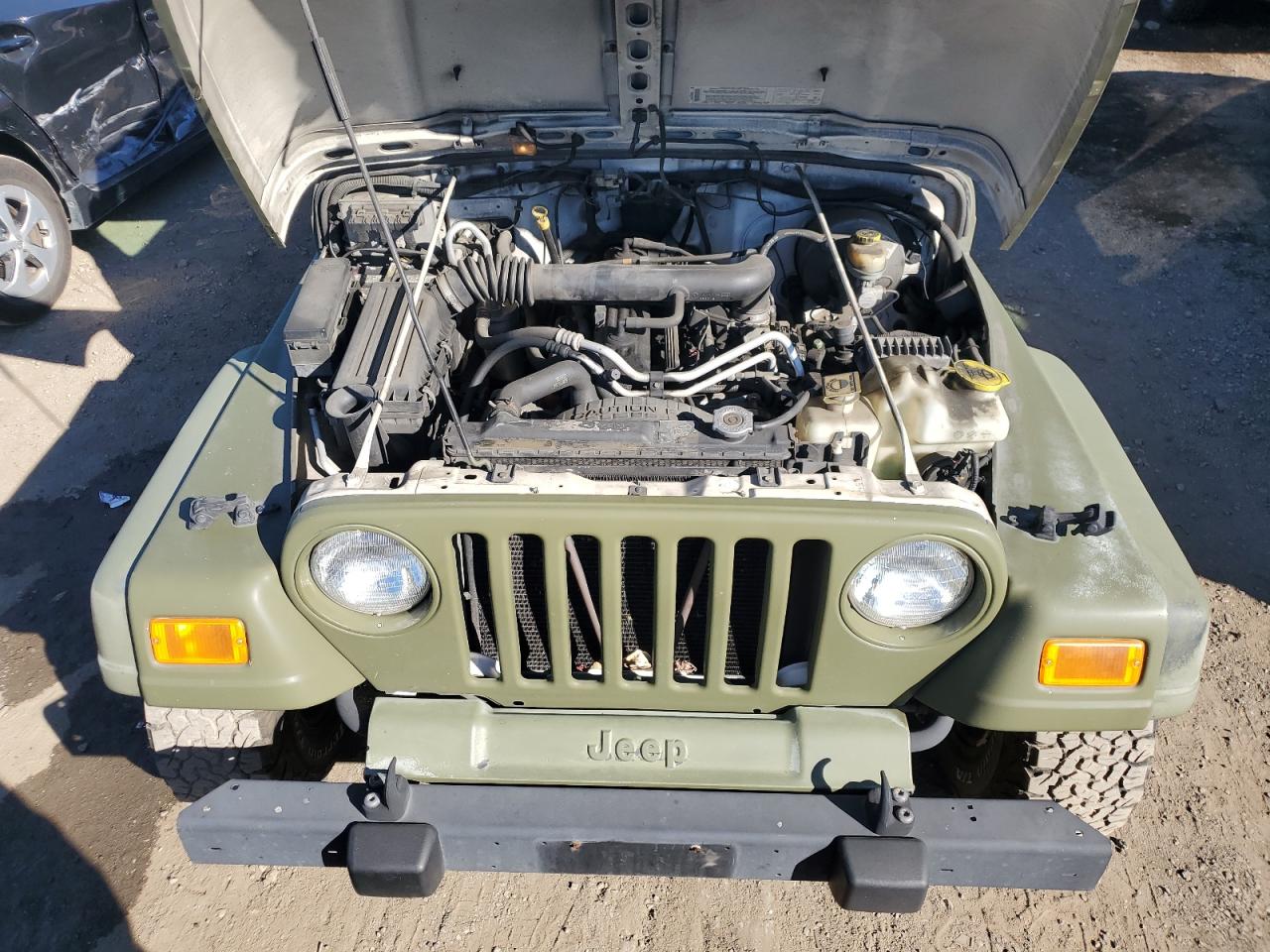 2004 Jeep Wrangler / Tj Sport VIN: 1J4FA49S74P718736 Lot: 88345365