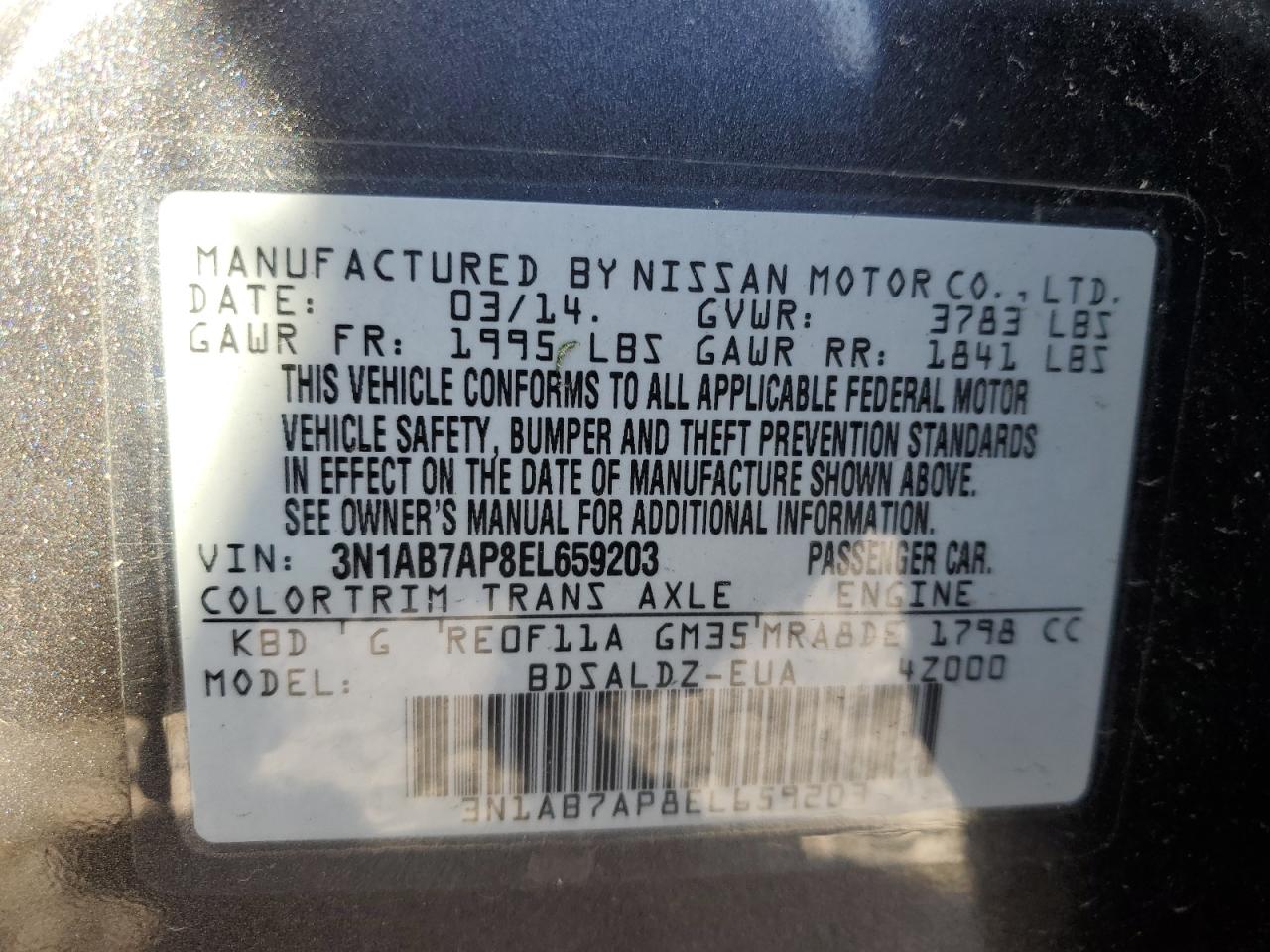 2014 Nissan Sentra - Image 12