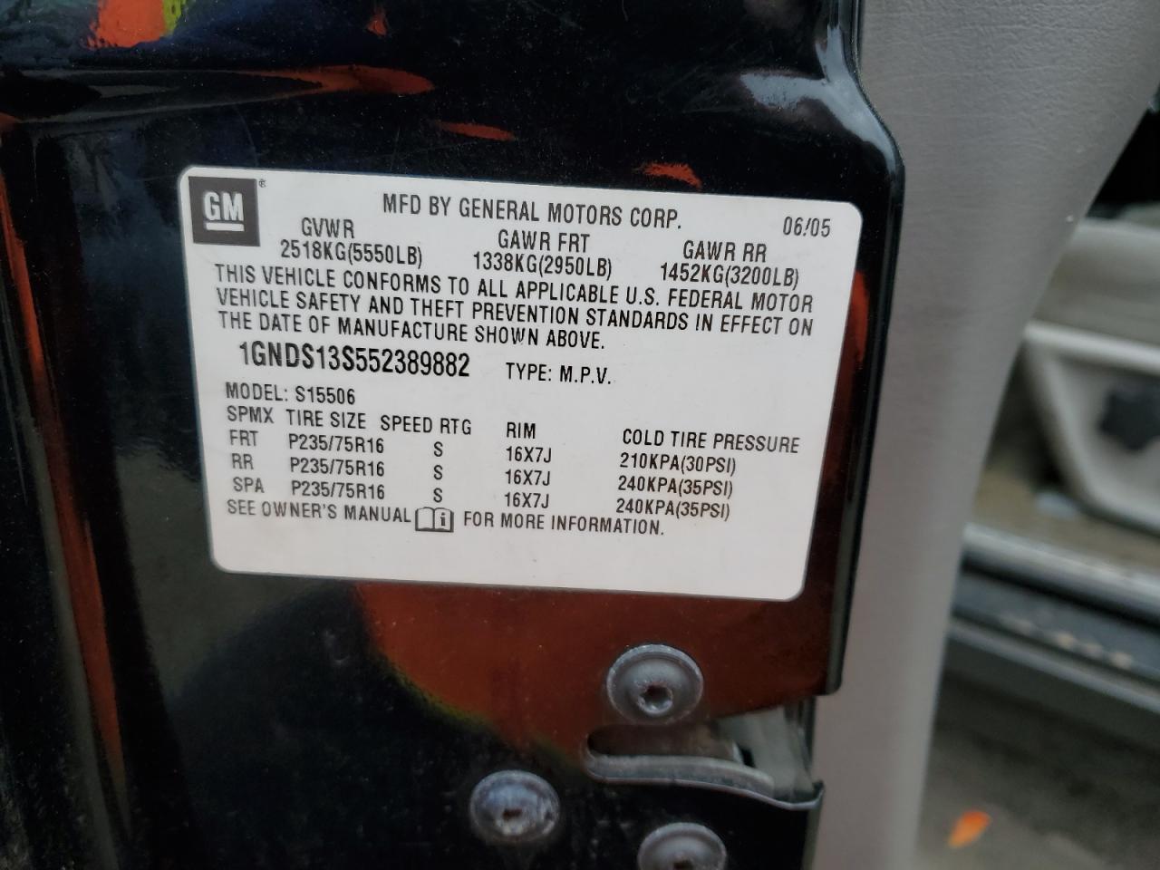 2005 Chevrolet TrailBlazer - Image 15
