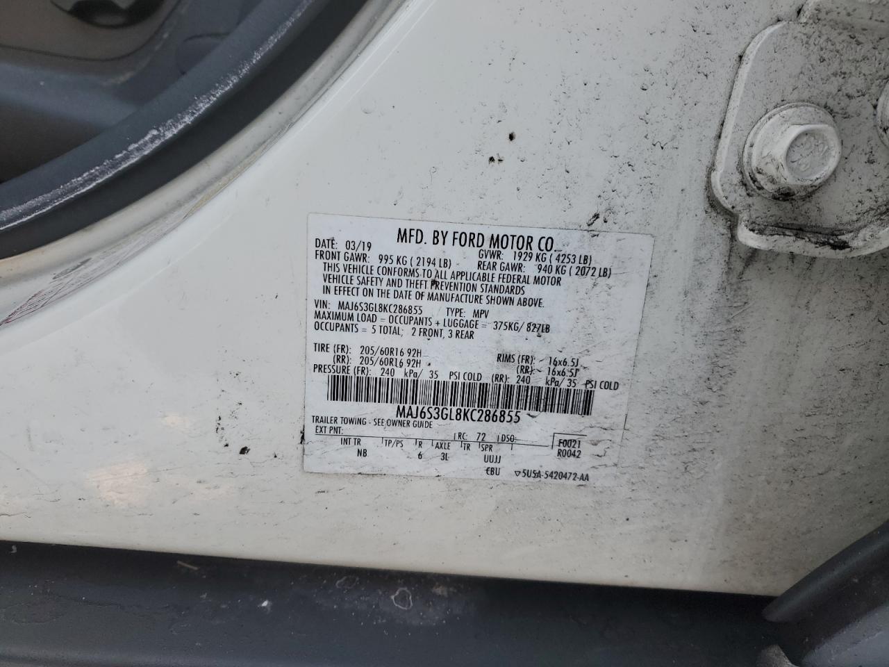 2019 Ford EcoSport - Image 14