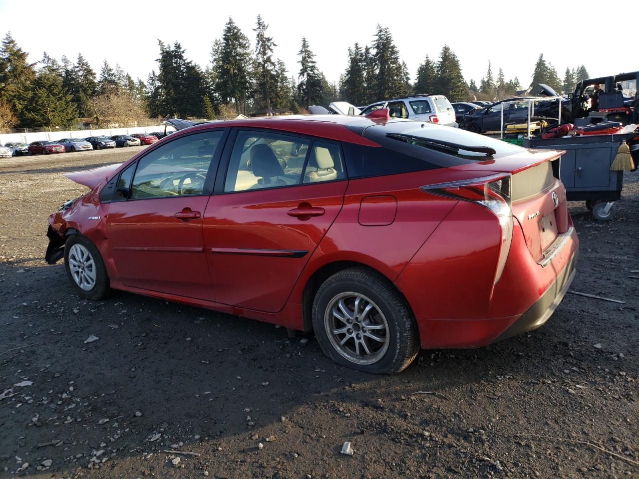 VIN JTDKBRFU7G3528466 2016 TOYOTA PRIUS no.2