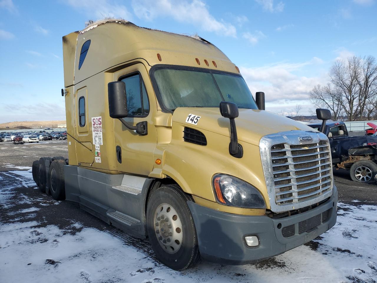 2018 Freightliner Cascadia 113  for Sale in Mcfarland, WI - Burn - Interior