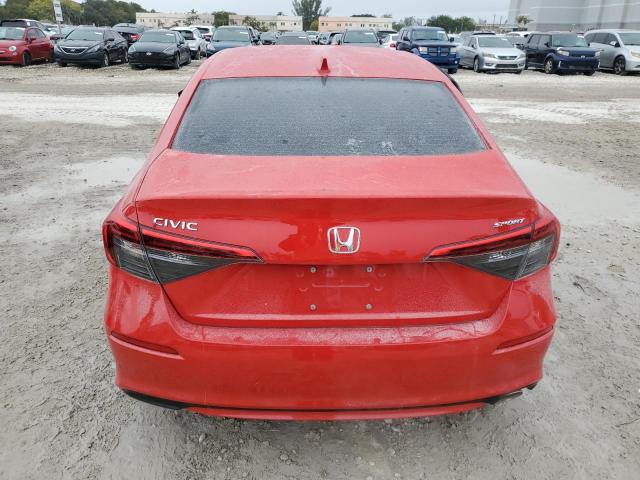  HONDA CIVIC 2022 Czerwony