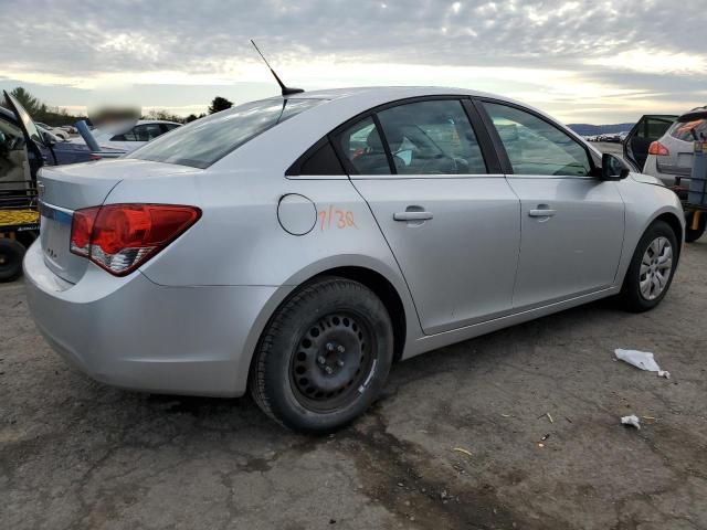  CHEVROLET CRUZE 2012 Silver