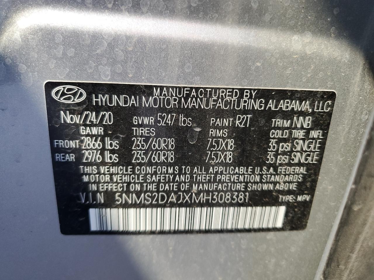 2021 Hyundai Santa Fe - Image 13