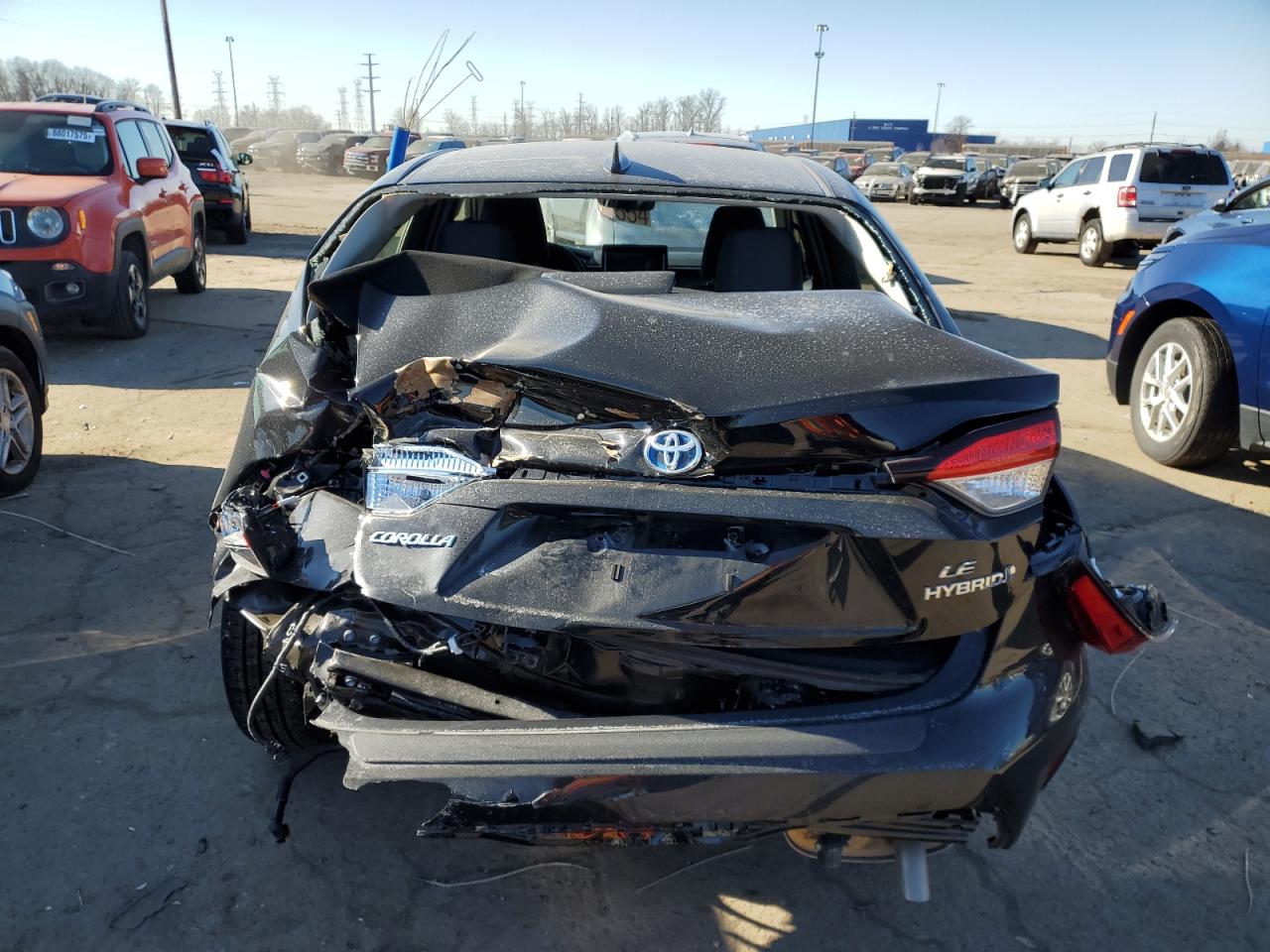 2024 Toyota Corolla Le VIN: JTDBDMHE2RJ008760 Lot: 41588055