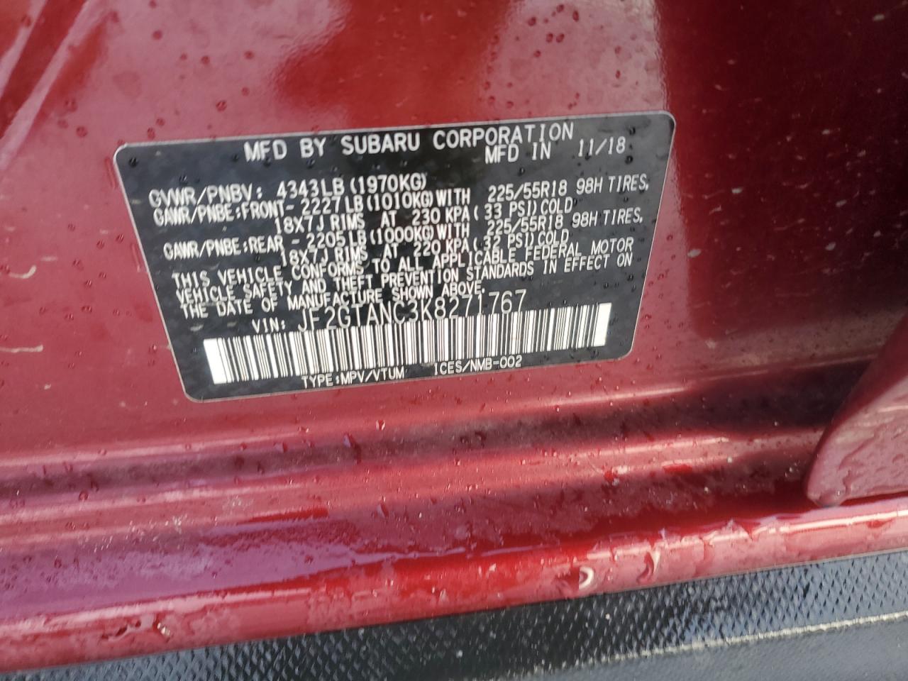 2019 Subaru XV - Image 14