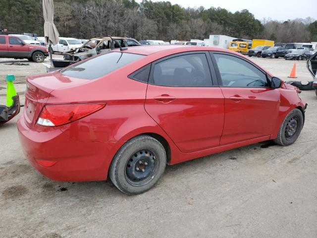 Седани HYUNDAI ACCENT 2015 Червоний