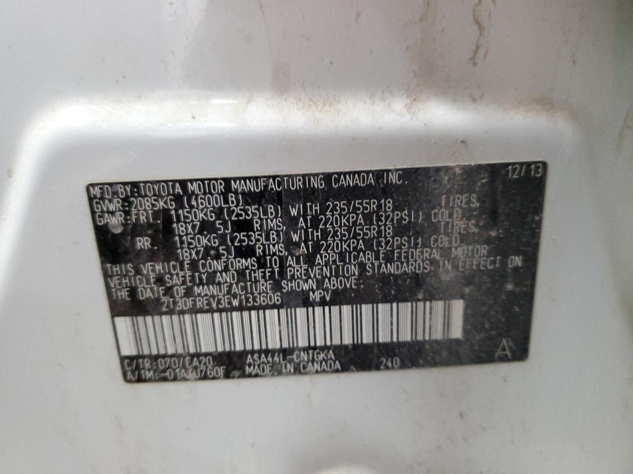 2014 Toyota RAV 4 - Image 13
