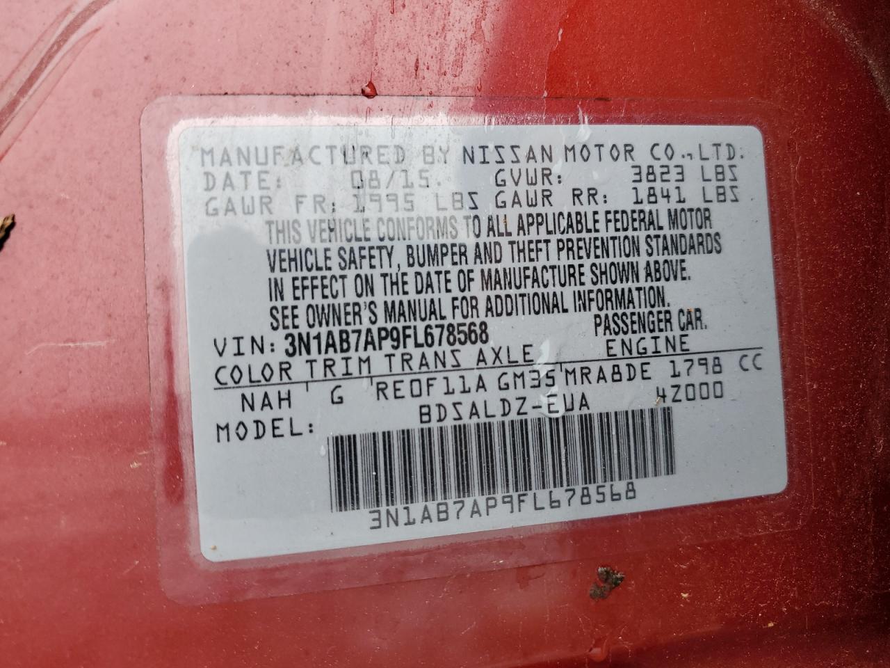 2015 Nissan Sentra - Image 12