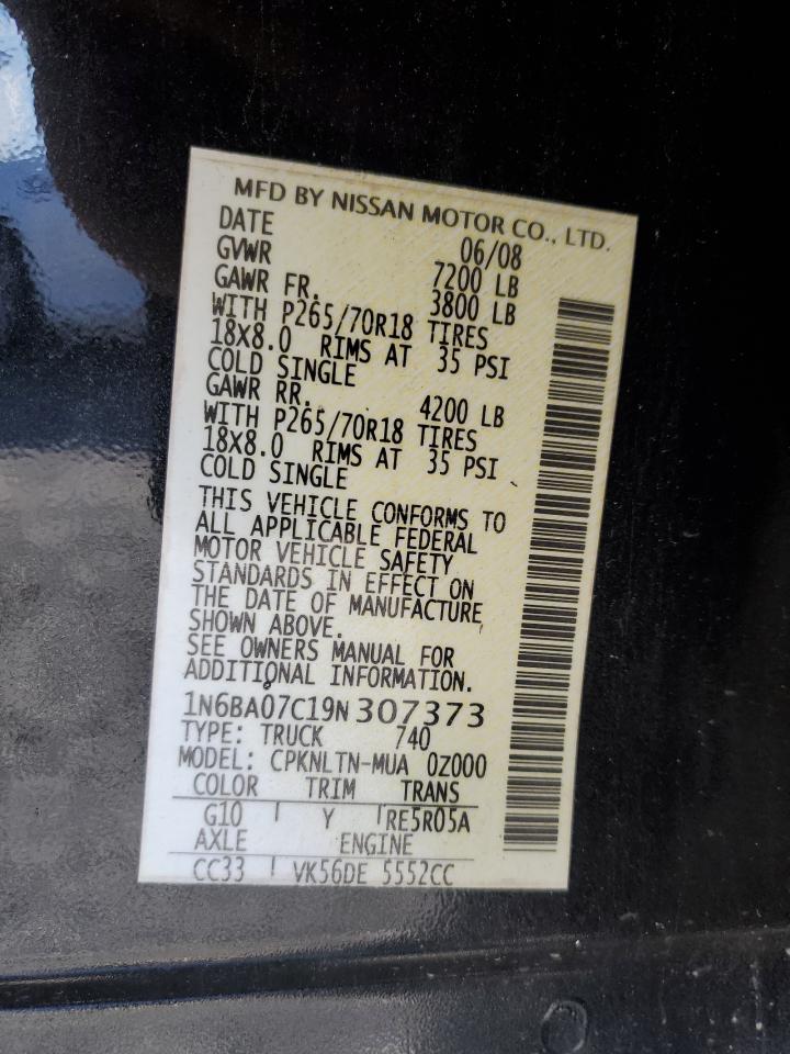 2009 Nissan Titan - Image 12