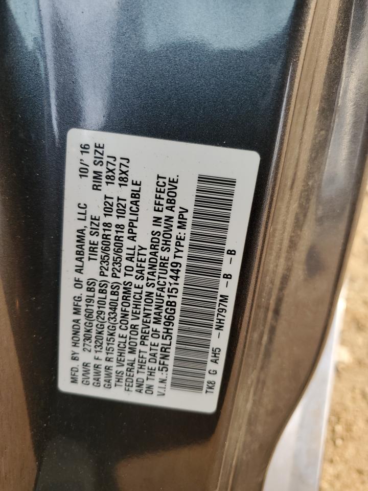 2016 Honda Odyssey - Image 13