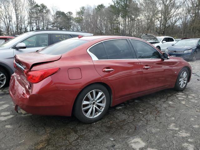 Седаны INFINITI Q50 2014 Красный