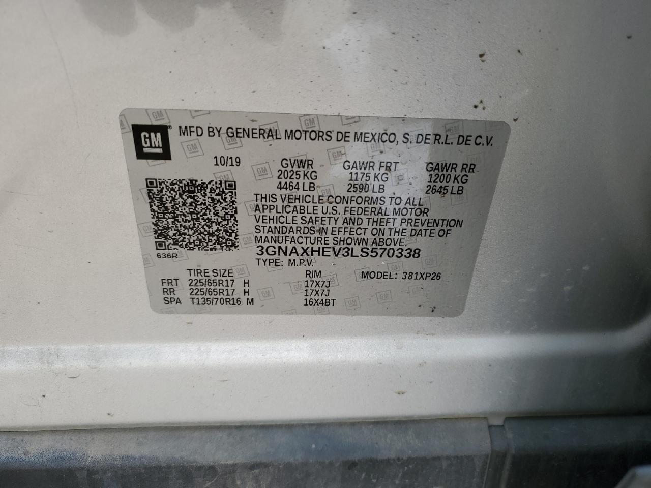 2020 Chevrolet Equinox - Image 15