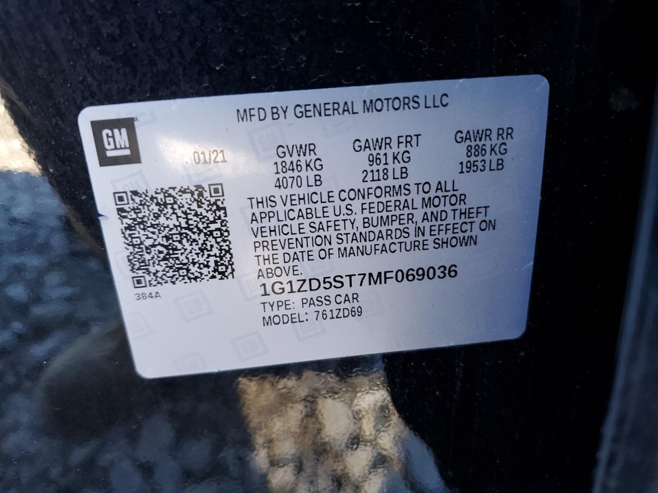 2021 Chevrolet Malibu - Image 14