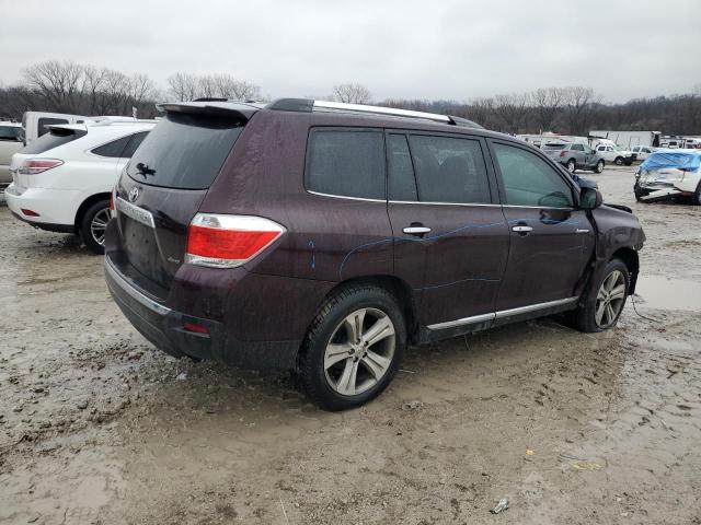  TOYOTA HIGHLANDER 2013 Purple