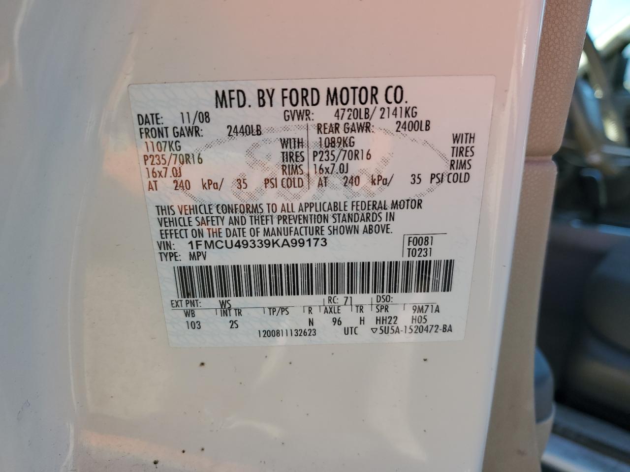 2009 Ford Escape - Image 13