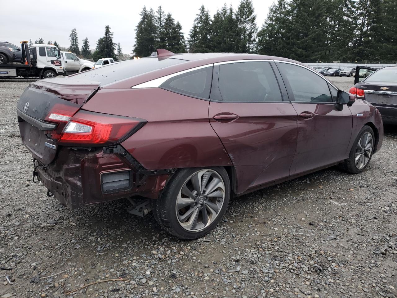 VIN JHMZC5F10JC023952 2018 HONDA CLARITY no.3