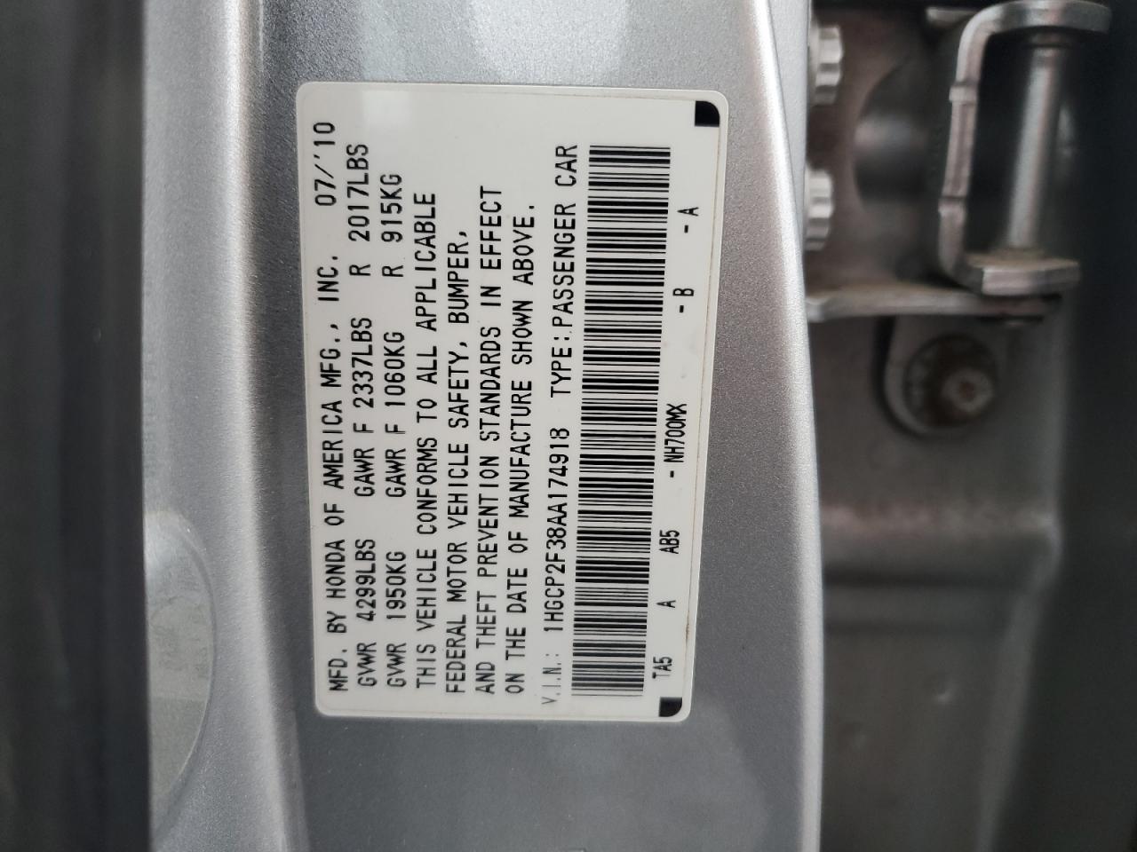 2010 Honda Accord - Image 14