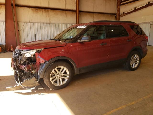  FORD EXPLORER 2016 Czerwony
