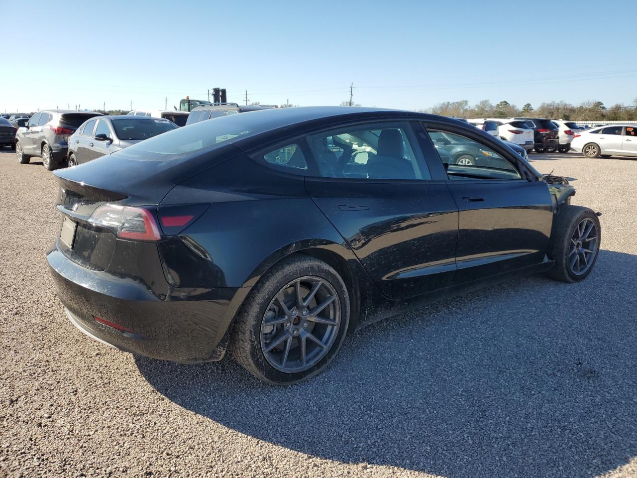 VIN 5YJ3E1EA9NF288034 2022 TESLA MODEL 3 no.3