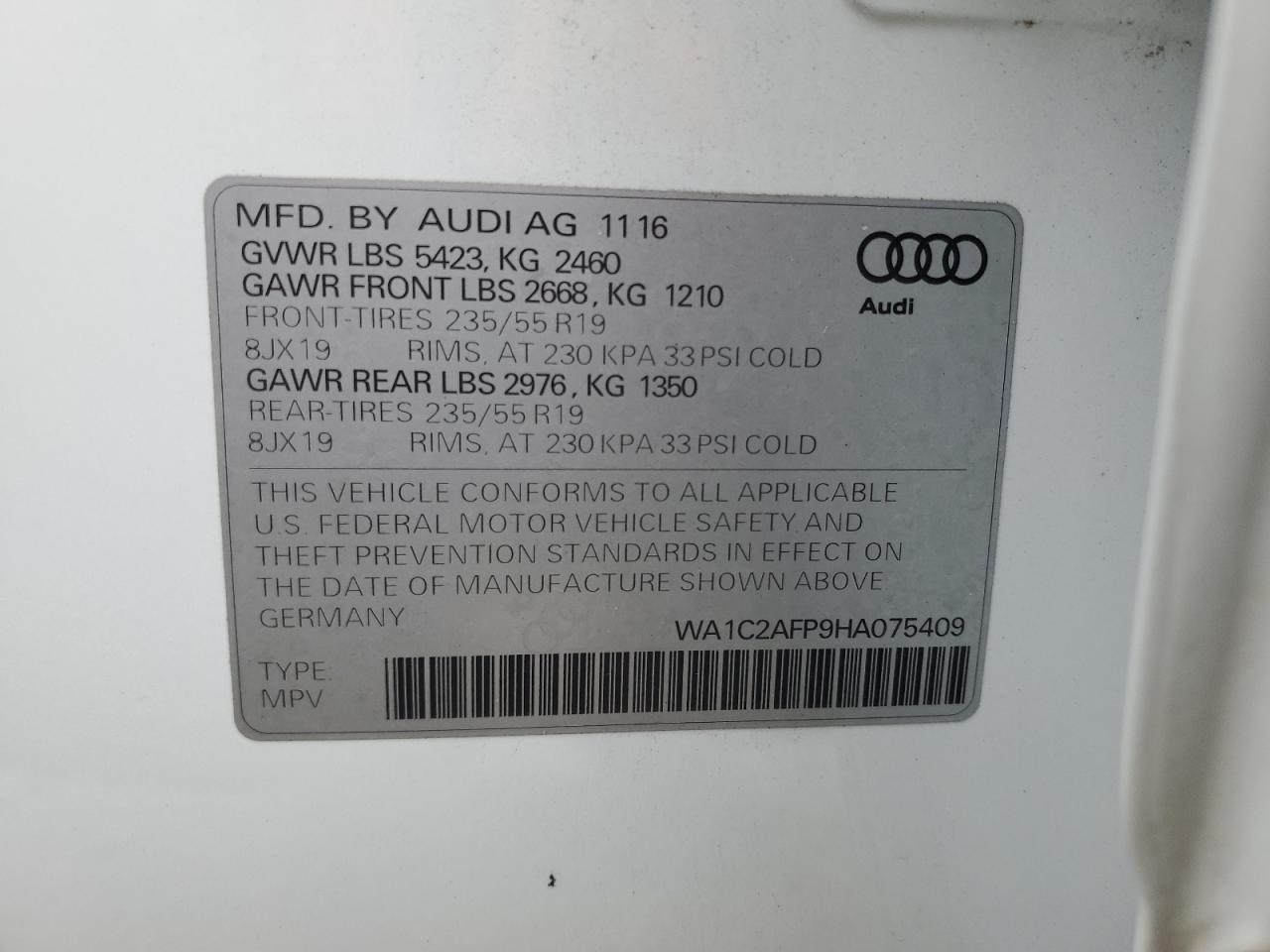 2017 Audi Q5 - Image 13