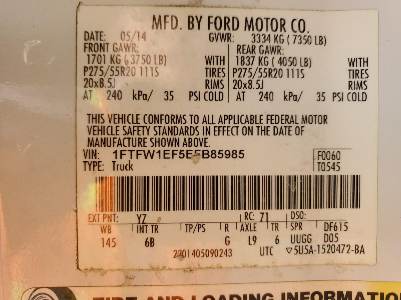 2014 Ford F-150 - Image 12