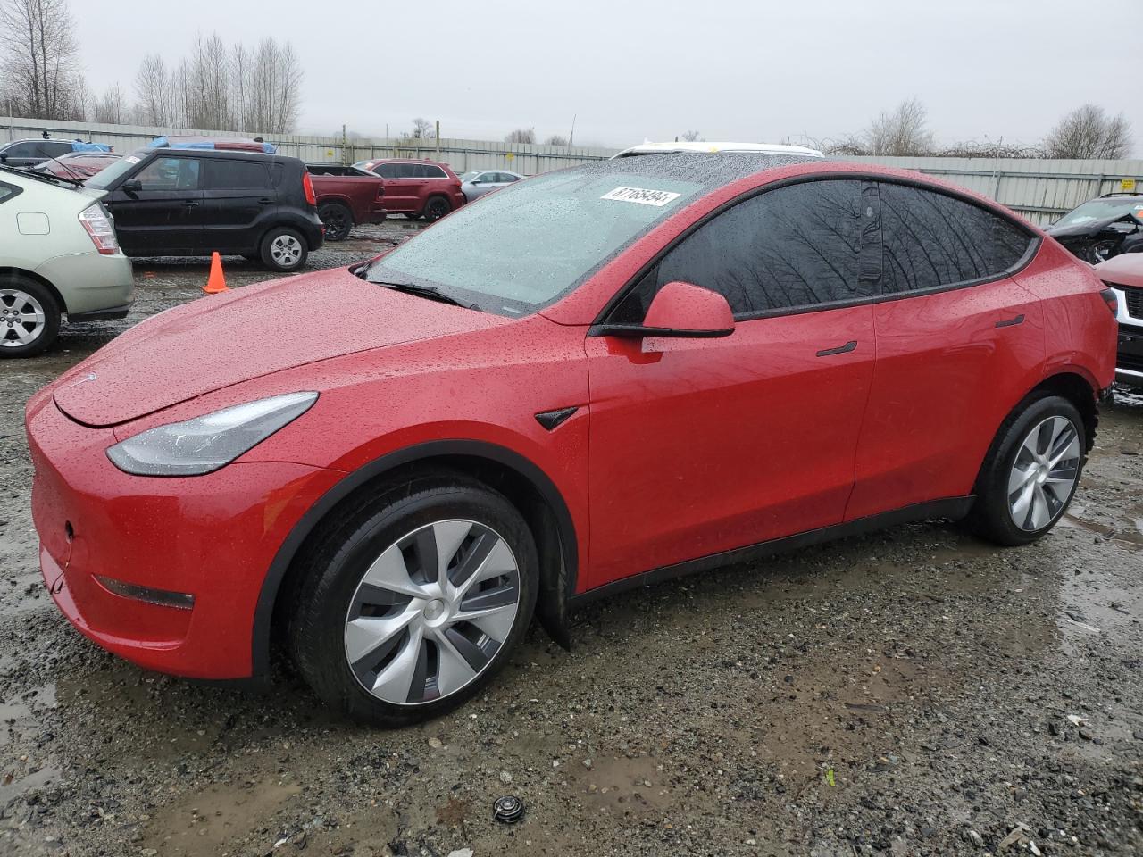 VIN 7SAYGDEE1PF866007 2023 TESLA MODEL Y no.1