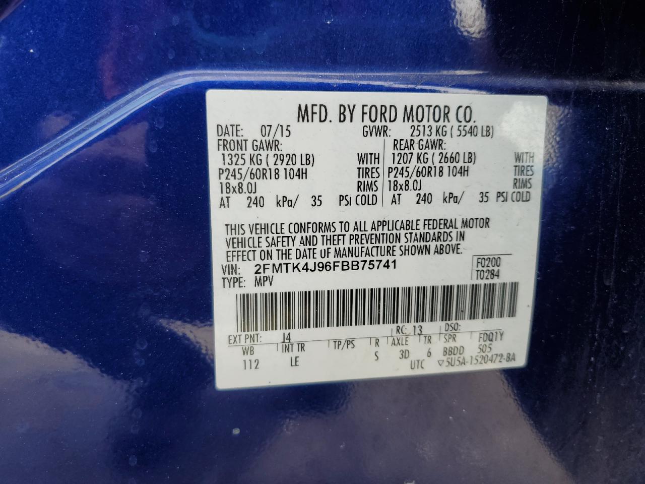 2015 Ford Edge - Image 13