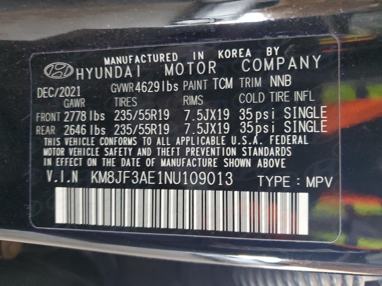 2022 Hyundai Tucson - Image 14